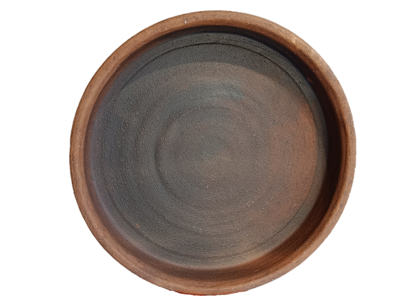 Кеци (керамическая сковорода) из огнеупорной глины 20см. "Готовим на огне"