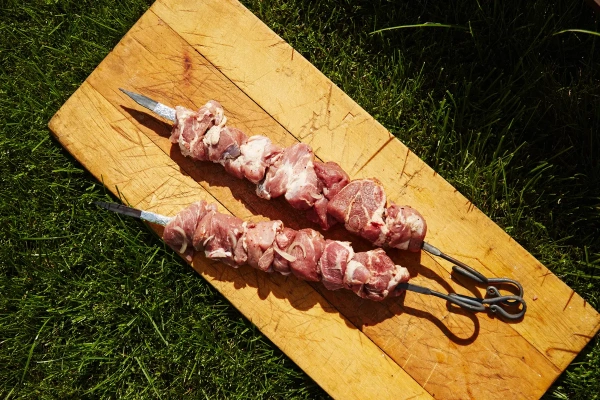 Шампур для тандыра, кованый, нерж. сталь