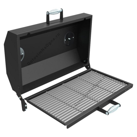 Крышка-Гриль с чугунной решеткой "ИСКАНДЕР 360 NEW" 