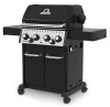 Газовый гриль BROIL KING Crown 490, 4 горелки, боковая конфорка, задняя горелка