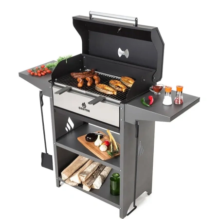 Мангал-гриль GRATAR Family Optima BBQ FOB 2000, стальная крышка-гриль