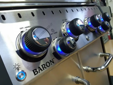 Гриль газовый BROIL KING Baron S 490 IR с вертелом и ИК конфоркой