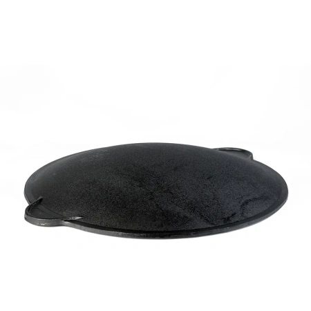 Казан чугунный 12 литров с чугунной КРЫШКОЙ-САДЖ и дужкой (Гардарика)