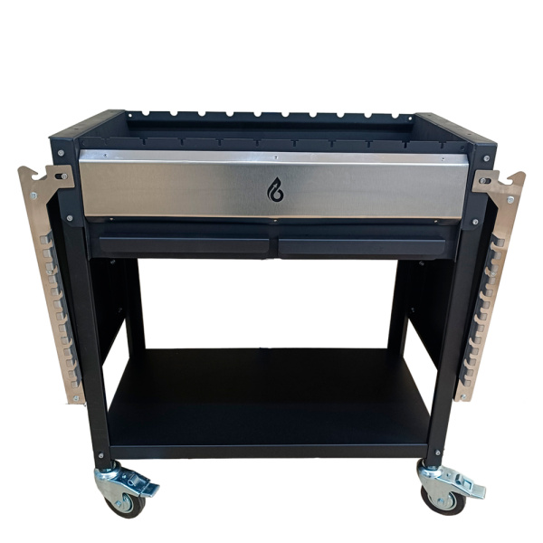 Мангал ДИОН 700 на колесах, мангальная чаша 3мм съемная