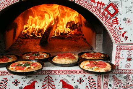 Дровяная русская печь (Жарушка) "Мезенская"