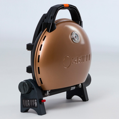 Газовый гриль O-GRILL 500MТ bicolor золотой/черный
