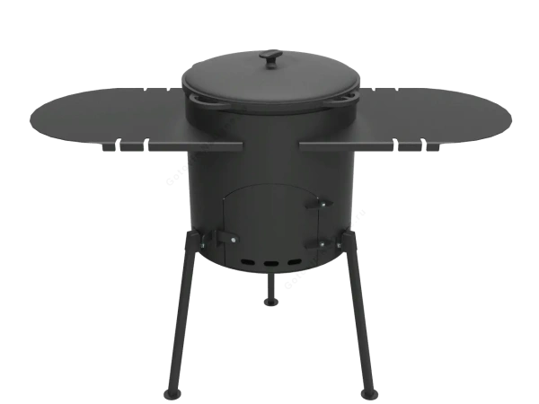 печь с двумя пристольями (опция)