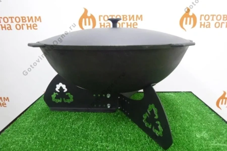 Подставка под казан с регулировкой размера