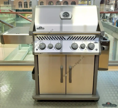 Газовый гриль NAPOLEON Rogue-525 SE c ИК конфоркой (нерж. сталь)