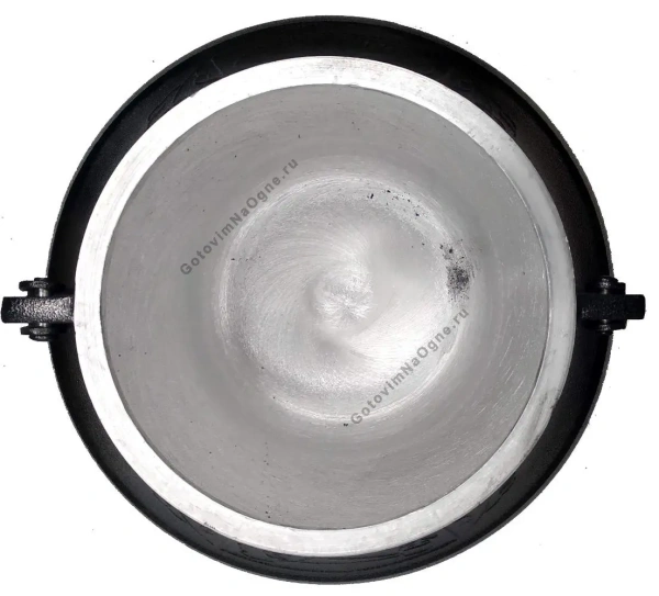 Афганский казан черный, алюминиевый, 15л.