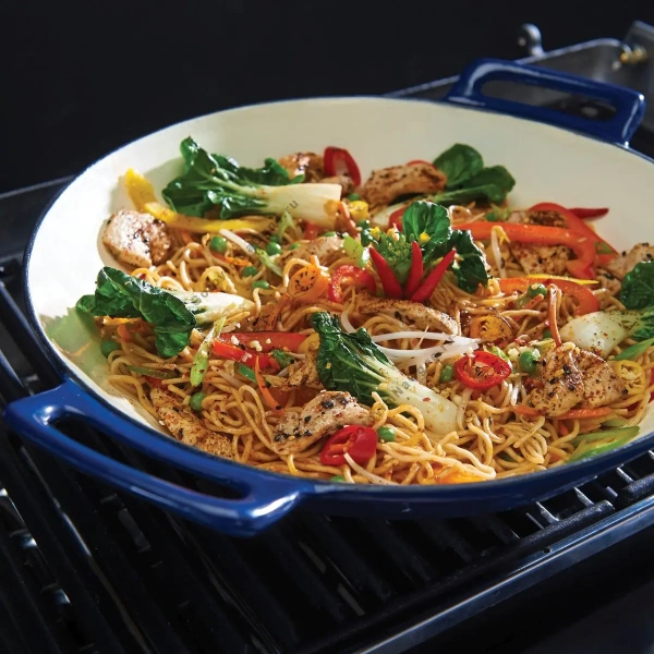 Вок чугунный с керамическим покрытием BROIL KING