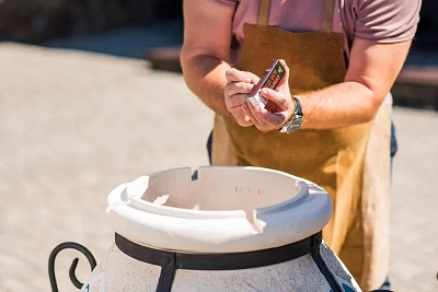 Правила первого розжига тандыра