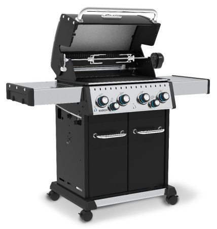 Газовый гриль BROIL KING Baron 490 NEW c вертелом и конфоркой