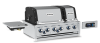 Встраиваемый газовый гриль BROIL KING Imperial QS 690 BL, управление iQue