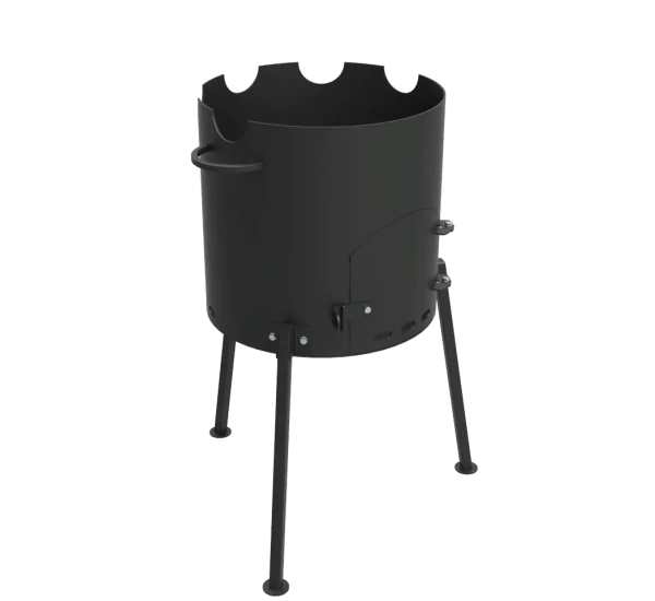 КОМПЛЕКТ: Печь "Кайзер-12Д" + Казан 12л. (Татарстан)