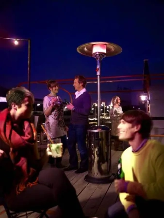 Газовый обогреватель Enders Elegance, 8кВт., нерж. сталь