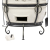 Тандыр "Степной" с откидной крышкой и подставкой