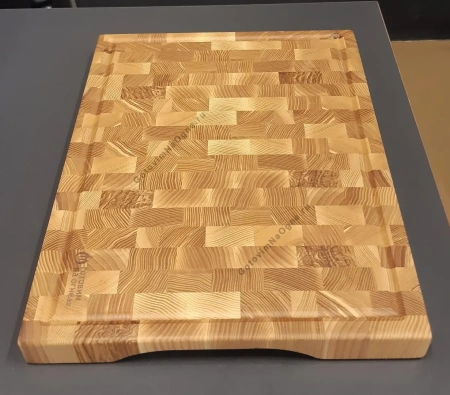 Разделочная торцевая доска, 40х30см., Ясень