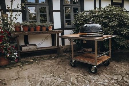 Керамический гриль MONOLITH Classic PRO 2.0 Black Solo