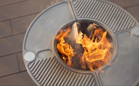 Гриль-очаг DIO Exact, чугунная поверхность d=75см.