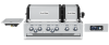 Встраиваемый газовый гриль BROIL KING Imperial QS 690 BL, управление iQue