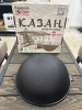 Казан чугунный 8 литров, с алюм. крышкой (Татарстан)