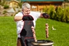 Шампур для тандыра, кованый, нерж. сталь