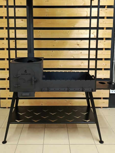 Печь-мангал "3в1 Чайка" под казан 12л