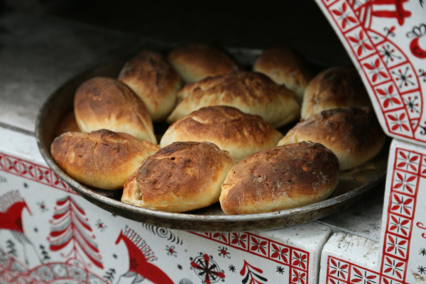 Дровяная русская печь (Жарушка) "Мезенская"