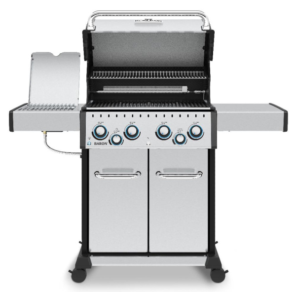 Гриль газовый BROIL KING Baron S 490 IR с вертелом и ИК конфоркой
