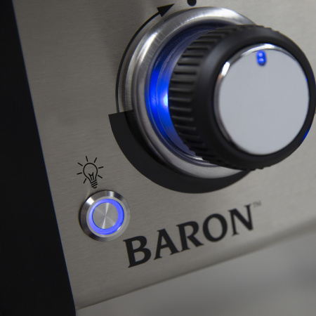 Гриль газовый BROIL KING Baron S 490 IR с вертелом и ИК конфоркой