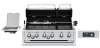 Встраиваемый газовый гриль BROIL KING Imperial QS 690 BL, управление iQue