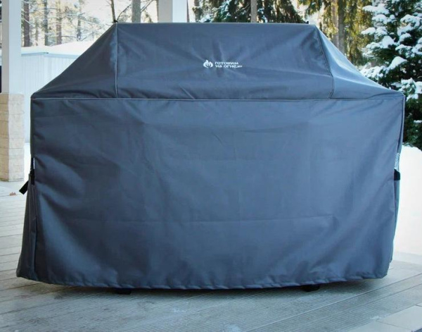 Чехол XL-156 Премиум для газ.грилей NAPOLEON Rogue 525 PRO, серый Оксфорд 1680D (Готовим на огне)