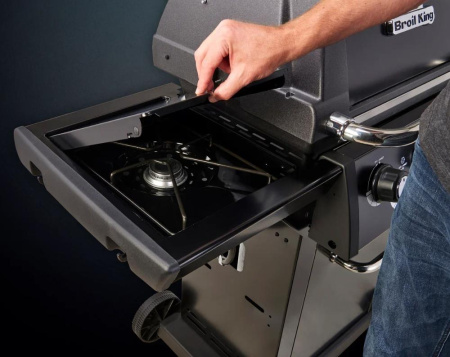 Газовый гриль BROIL KING Royal Shadow 340 с конфоркой                          