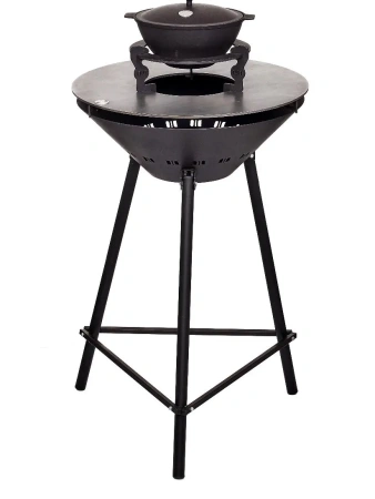 Гриль-очаг DIO Rocket, стальная поверхность d=60см.