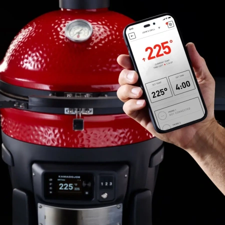 Керамический гриль KAMADO JOE KONNECTED II 46см. с электронным управлением
