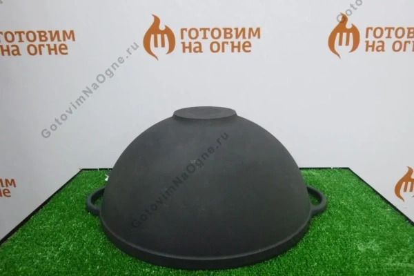 Казан 8л чугунный с чугунной крышкой, СИТОН
