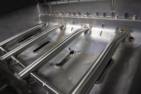 Газовый гриль BROIL KING Crown 490, 4 горелки, боковая конфорка, задняя горелка
