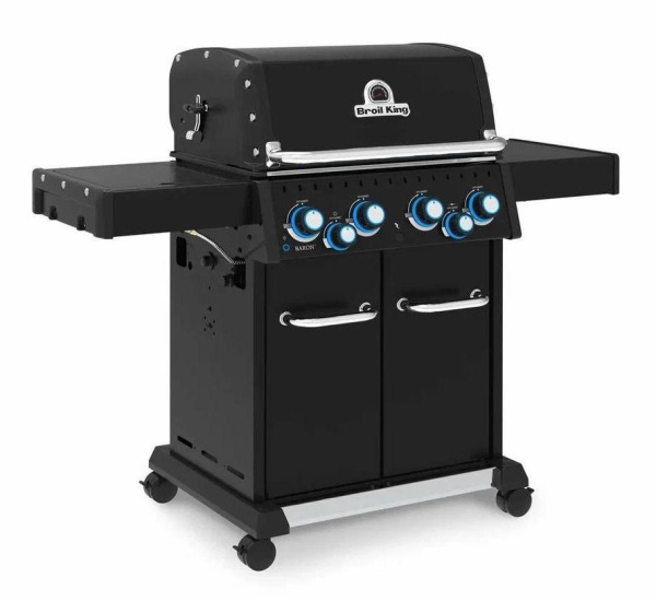 Газовый гриль BROIL KING Baron 490 IR Shadow с вертелом и ИК конфоркой       