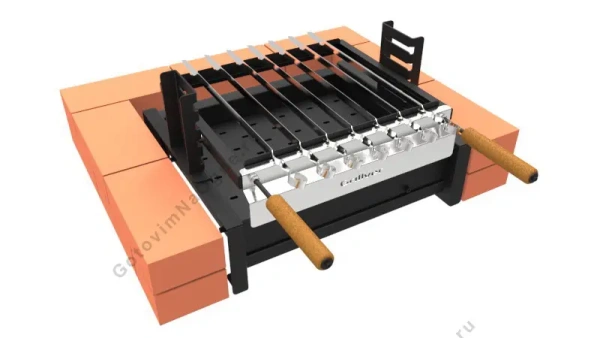 Вставка для гриля-барбекю Inbrick 635 Air