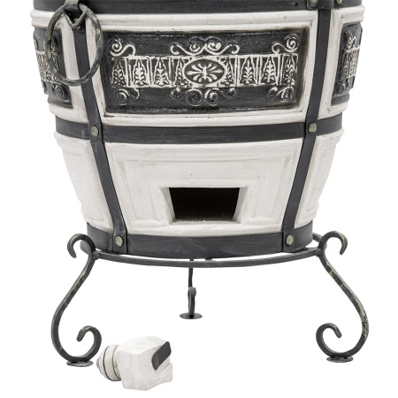 Тандыр "Гектор" с откидной крышкой + подставка