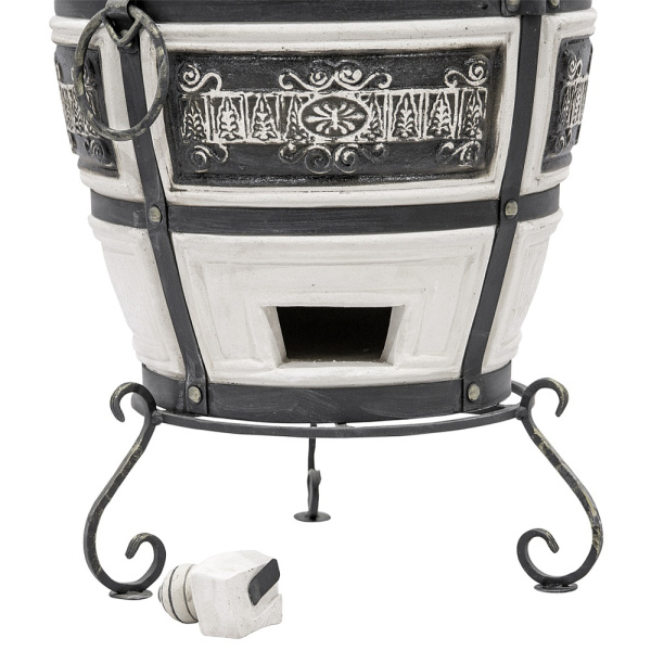 Тандыр "Гектор" с откидной крышкой + подставка