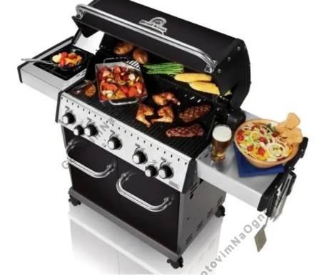 Газовый гриль BROIL KING Baron 590 c вертелом и конфоркой