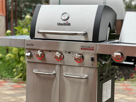 Газовый гриль CHAR-BROIL Professional PRO 3S с ИК конфоркой