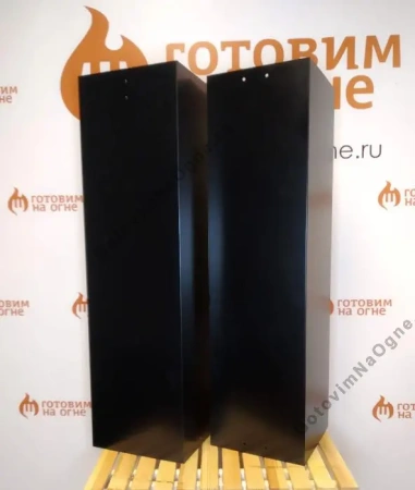 Комплект из 2 труб для гриля Suomi Grill, черный