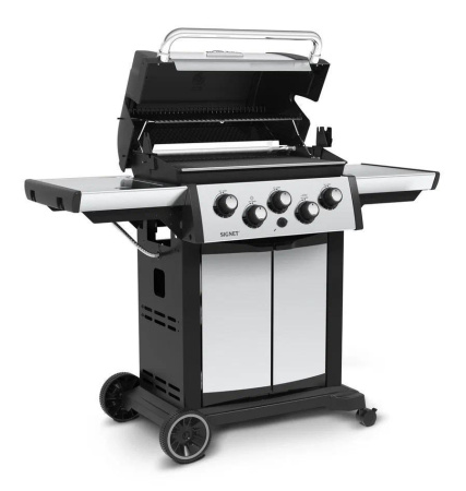 Газовый гриль BROIL KING Signet S 390 с вертелом и конфоркой 