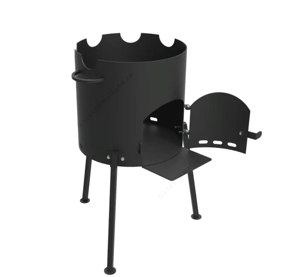 Печь под казан 12 литров "Кайзер-12Д"  (d=40см)