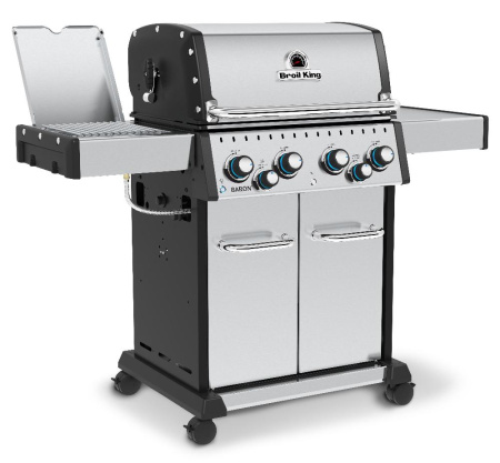Гриль газовый BROIL KING Baron S 490 IR с вертелом и ИК конфоркой
