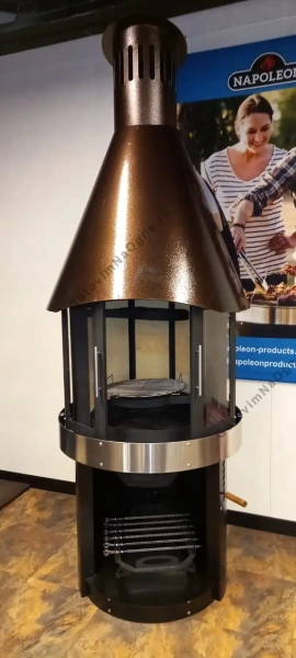 Дровяной гриль-камин Suomi Grill FIREPLACE