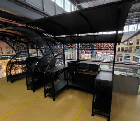 Барбекю комплекс АВИОР М-2 Классик с печь-мангалом Октант-12